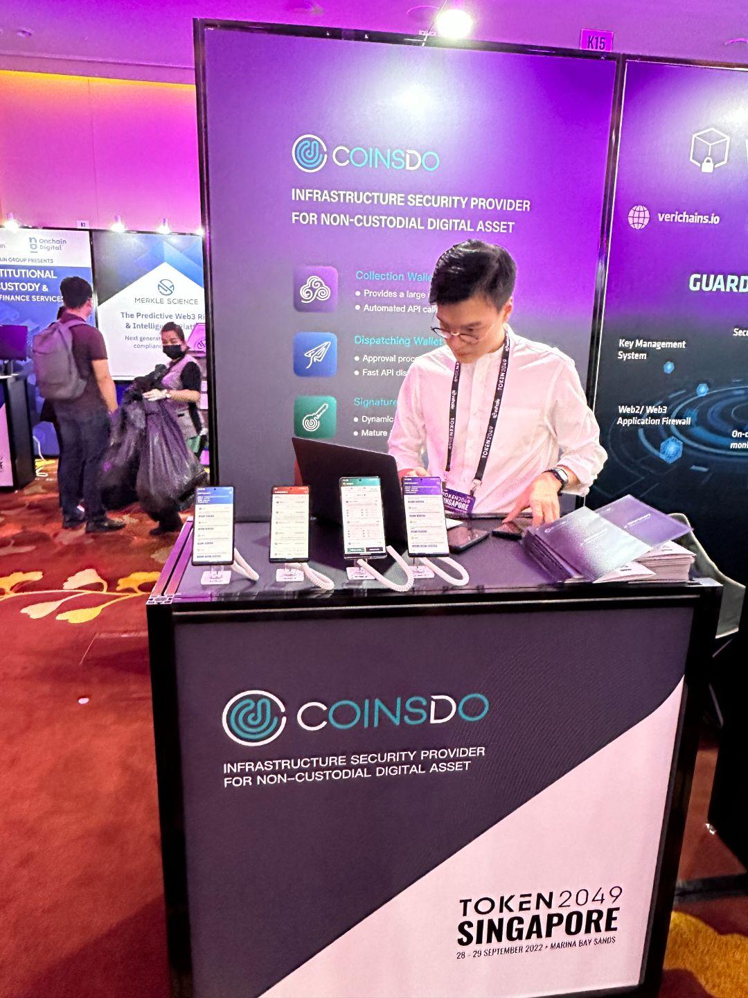 CoinsDo Token2049 Singapore